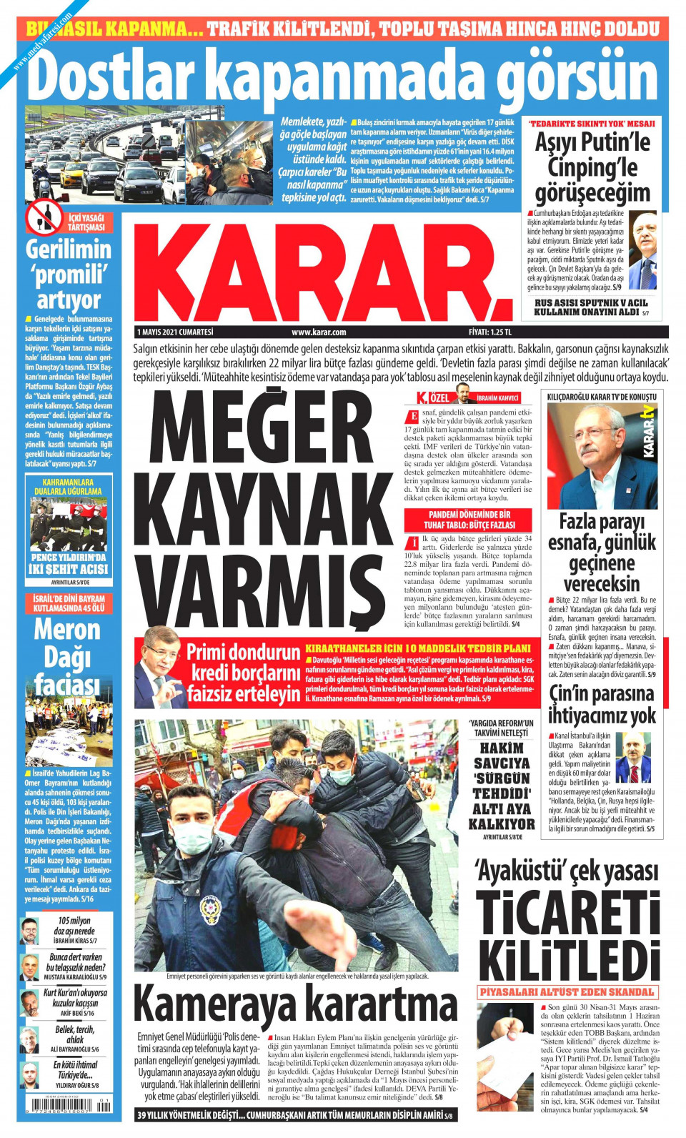 Karar Gazetesi May S Cumartesi