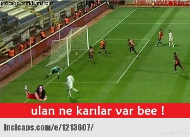 Kasımpaşaspor Galatasaray maçı capsleri - Resim: 2