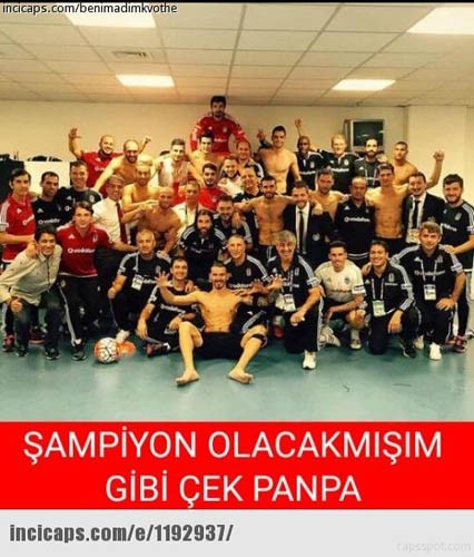 Beşiktaş Fenerbahçe derbi capsleri - Resim: 1
