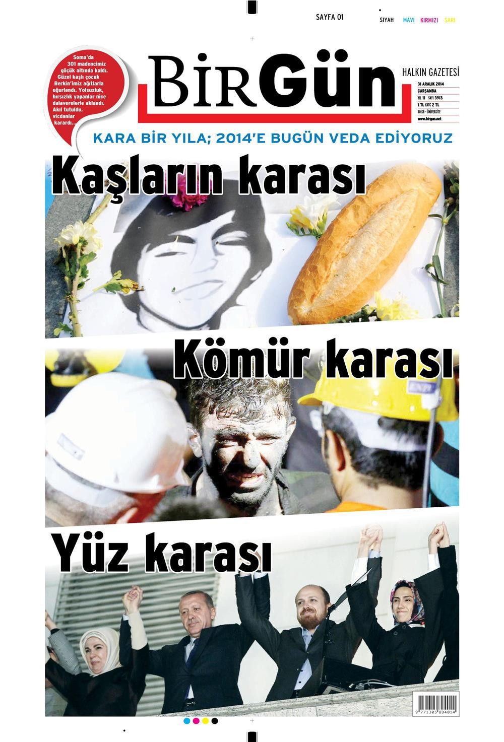 2015'e damgasını vuran dergi kapakları ve manşetler - Resim: 2