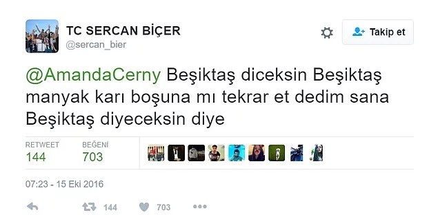 Amanda Cerny yengenin tuttuğu takım belli oldu! - Resim: 2