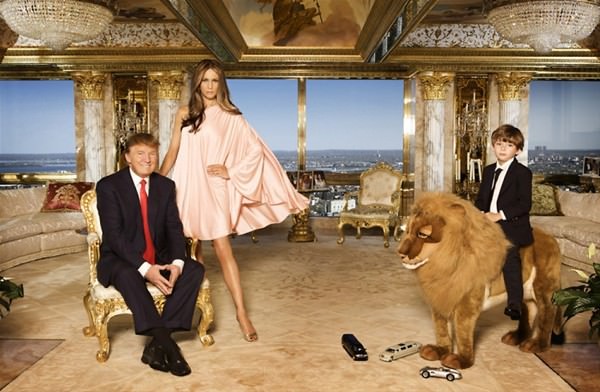 Trump'ın altın kaplama  evi - Resim: 1