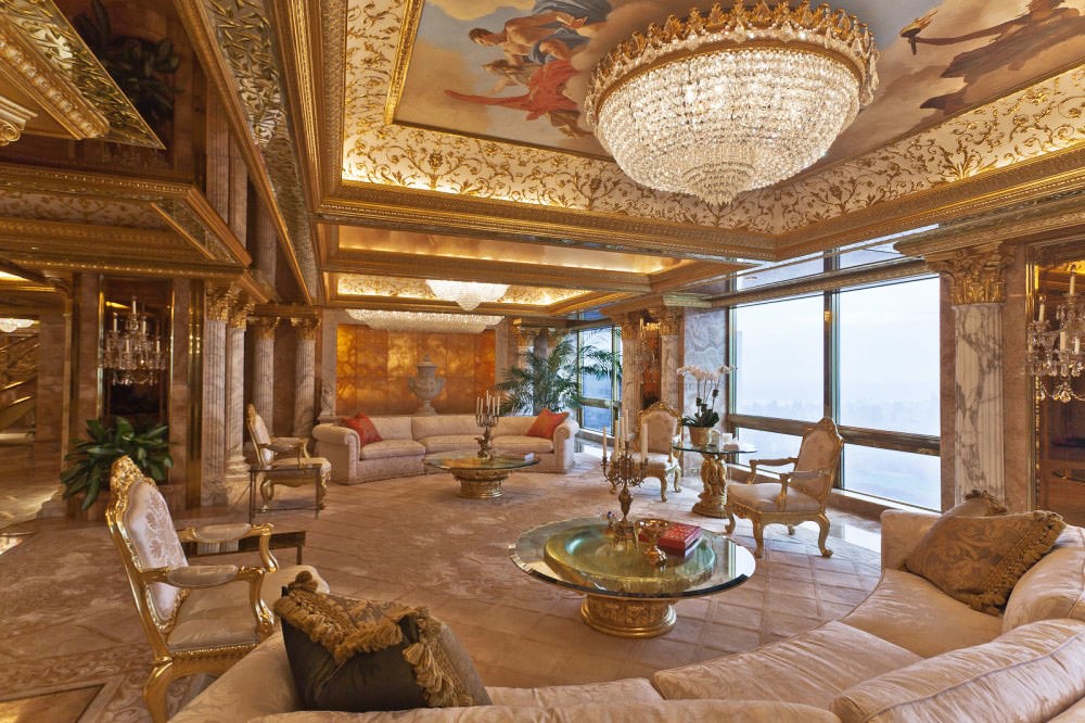 Trump'ın altın kaplama  evi - Resim: 2