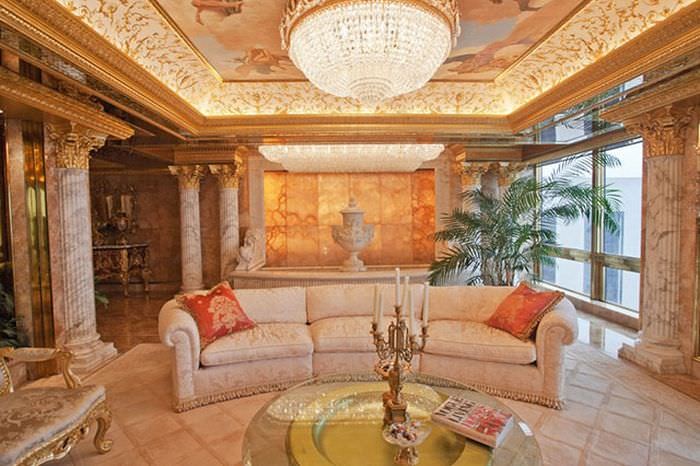 Trump'ın altın kaplama  evi - Resim: 4