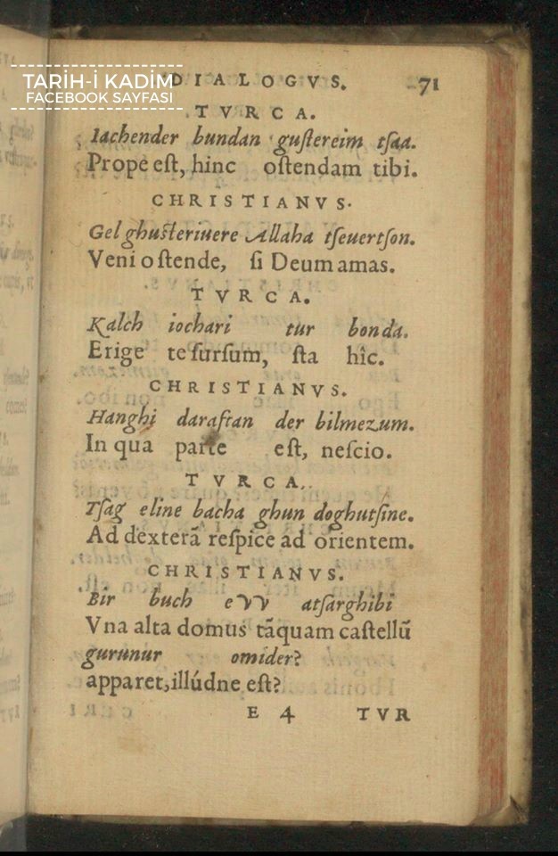 Türkçe'nin 500 yıl önce Latin harfleriyle yazılışı - Resim: 4