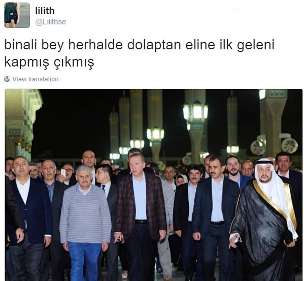 Binali Yıldırım kıyafetiyle olay oldu! - Resim: 3