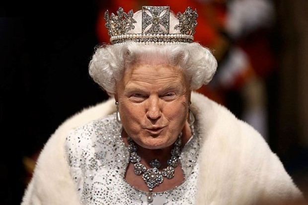 Sosyal medyanın yeni çılgınlığı: Kraliçe Trump - Resim: 2
