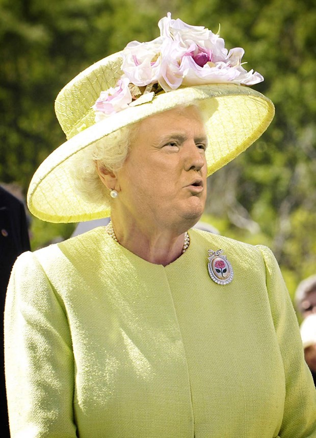Sosyal medyanın yeni çılgınlığı: Kraliçe Trump - Resim: 3