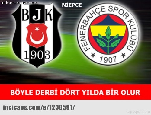 Fenerbahçe Beşiktaş derbi capsleri - Resim: 2