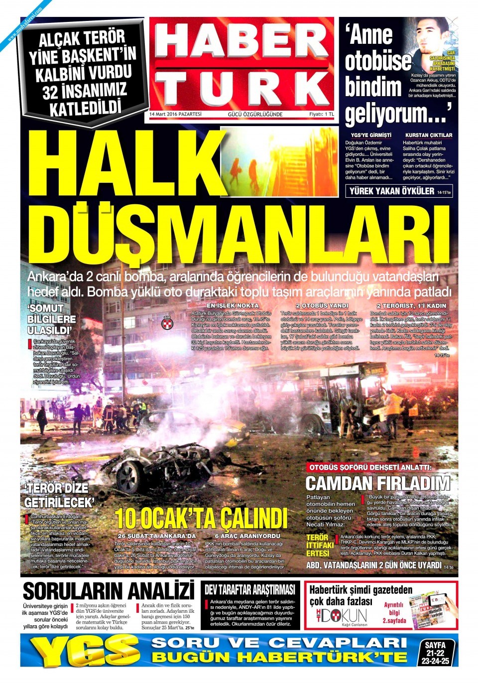 Ankara patlamasına tepkiler - Resim: 4