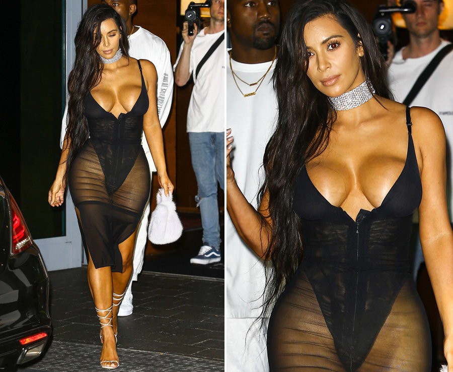 Kim Kardashian'ın şık elbiseleri - Resim: 4