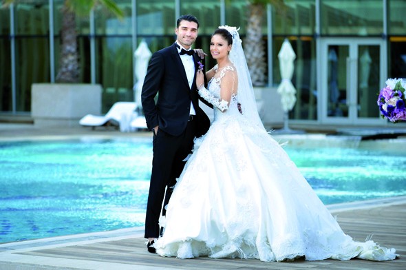 Mustafa Sarp ile Şehnaz Özkaya evlendi - Resim: 1