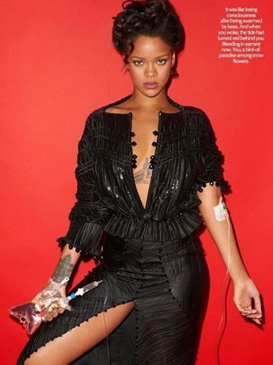 Barbadoslu şarkıcı Rihanna - Resim: 2