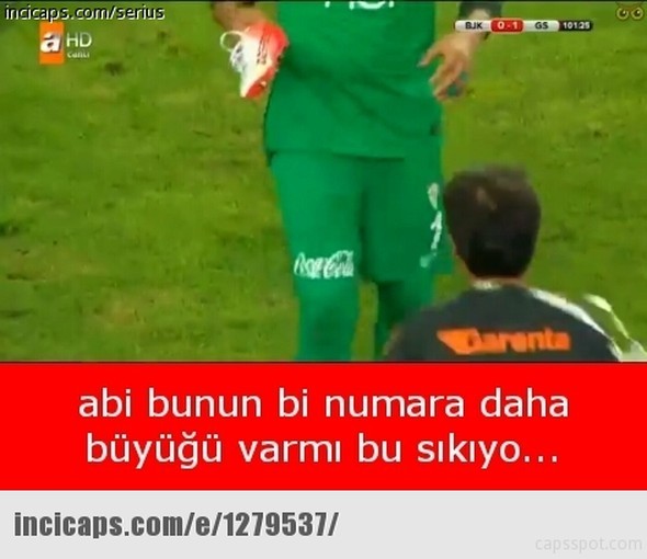 Galatasaray-Beşiktaş maçı capsleri - Resim: 3