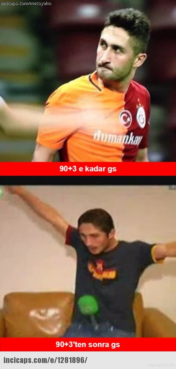 Galatasaray'ın son anda gelen galibiyetiyle capsler patladı! - Resim: 1