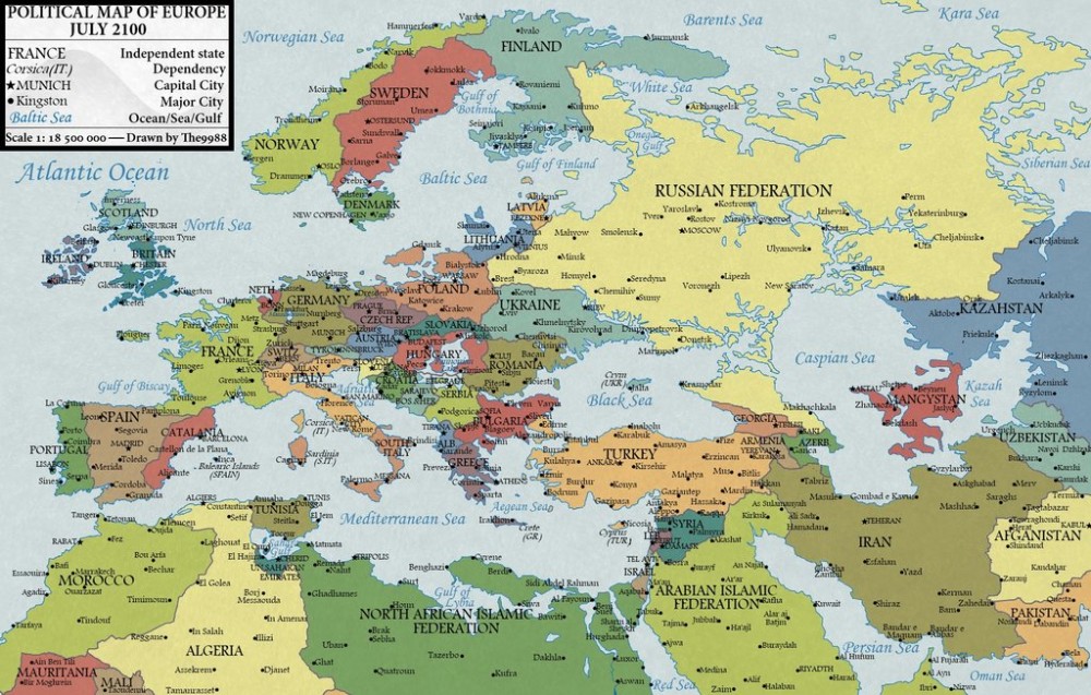 Sınırları değişecek ülkeler haritası - Resim: 1