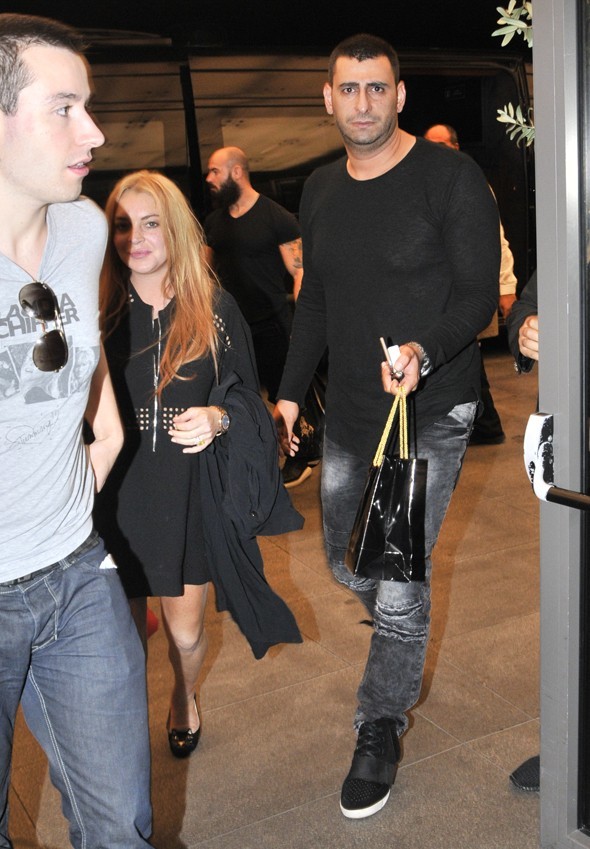 Lindsay Lohan İstanbul'a geldi - Resim: 3