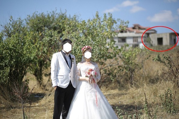 Bu düğün fotoğrafları sosyal medyada olay oldu! - Resim: 3