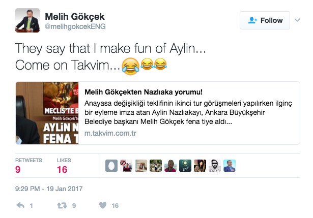 Melih Gökçek'in olay tweetleri - Resim: 2