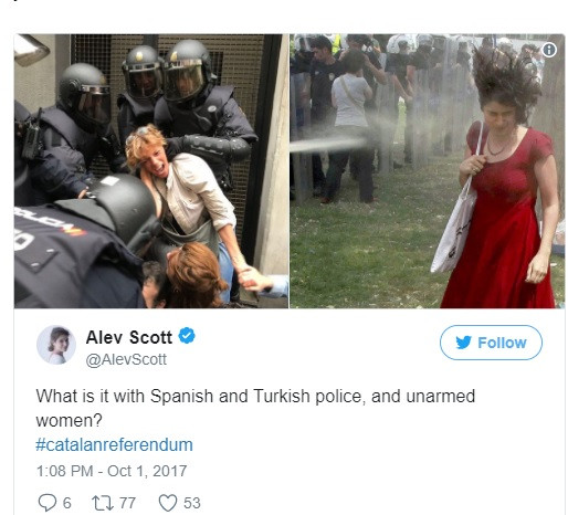 İspanya'daki Katalan olaylarına Türkiye benzetmesi - Resim: 3