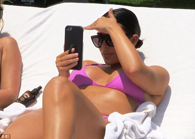 Kim Kardashian selülitli fotoğraflarına inanamadı - Resim: 3