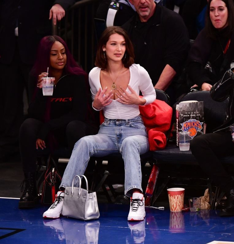 Madison Square Garden'da Bella Hadid rüzgarı - Resim: 1