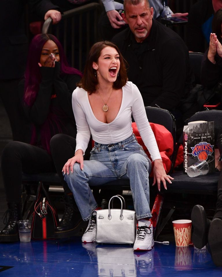 Madison Square Garden'da Bella Hadid rüzgarı - Resim: 4
