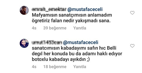 Mustafa Ceceli'nin tehdit gibi cevabına sosyal medya tepkisi - Resim: 4