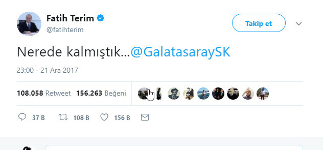 Fatih Terim, Galatasaray'a döndü, sosyal medya yıkıldı! - Resim: 3