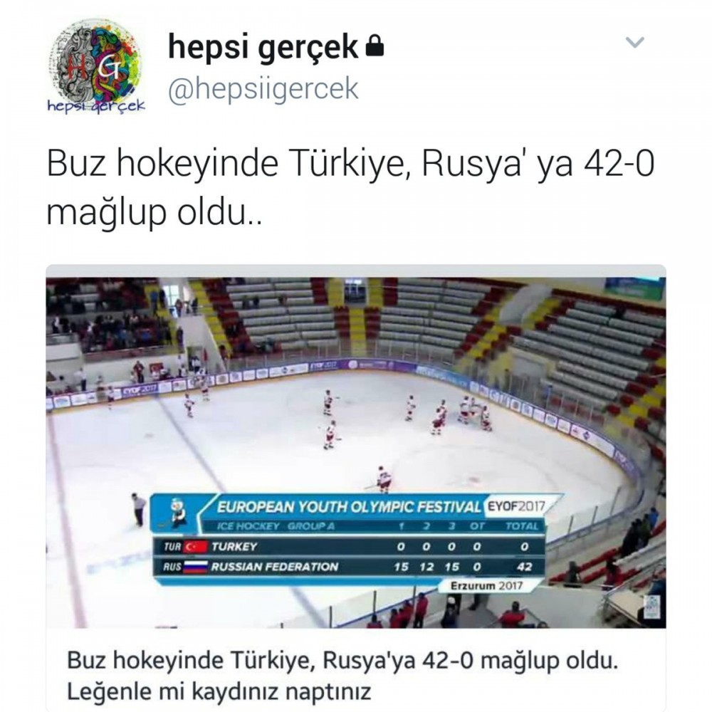 Türkiye'nin Buz Hokeyinde Rusya'ya 42-0 yenilmesi - Resim: 4