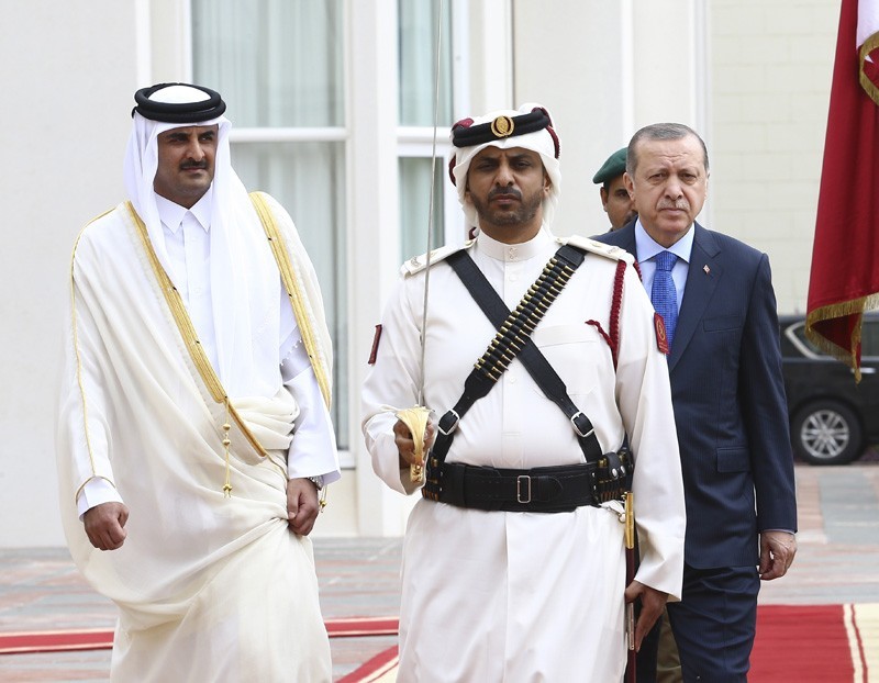 Erdoğan ve Katar Emiri Al-Sani birbirlerine takılıp şakalaştı - Resim: 3