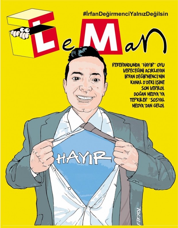 Leman'ın bu haftaki kapağında İrfan Değirmenci var - Resim: 2