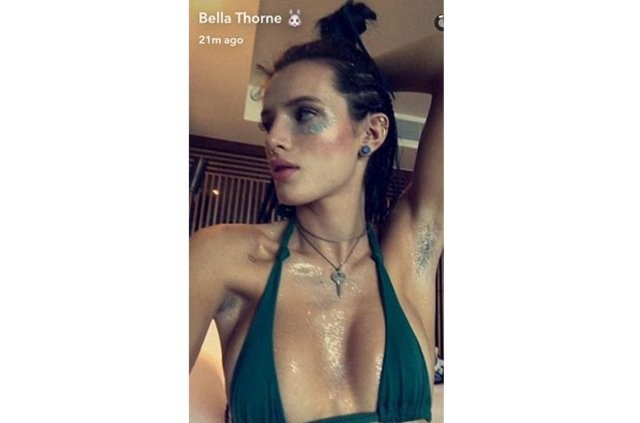 Bella Thorne sosyal medyayı salladı - Resim: 3