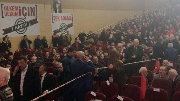 MHP'lilerden Tek Adama Hayır, Ülkem için Ülküm için Hayır - Resim: 1