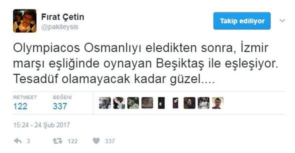 Sosyal medyada Beşiktaş - Olympiakos eşleşmesiyle ilgili paylaşımlar - Resim: 3