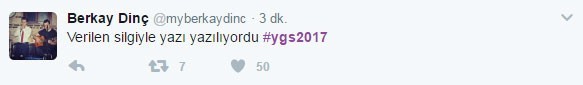 YGS 2017 Hashtag'leri - Resim: 2