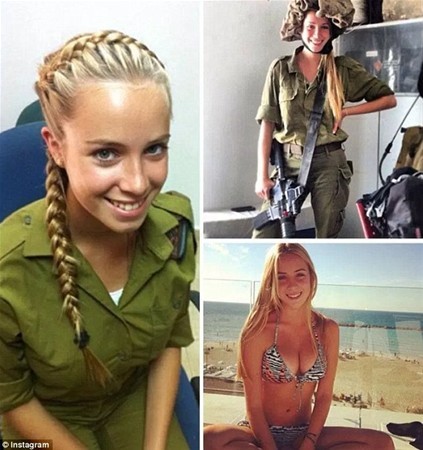 Sosyal medyayı sallayan kadın askerler - Resim: 3