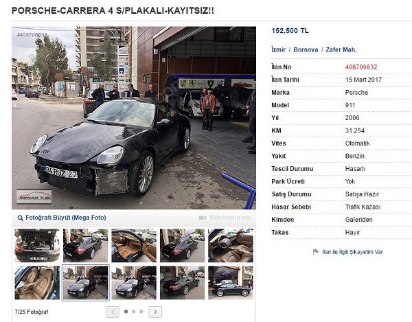 Rüzgar Çetin arabasını satıyor - Resim: 3
