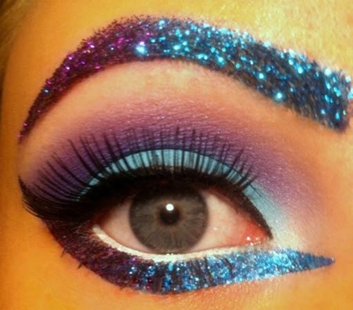 Glitter makyaj nasıl yapılır? - Resim: 4