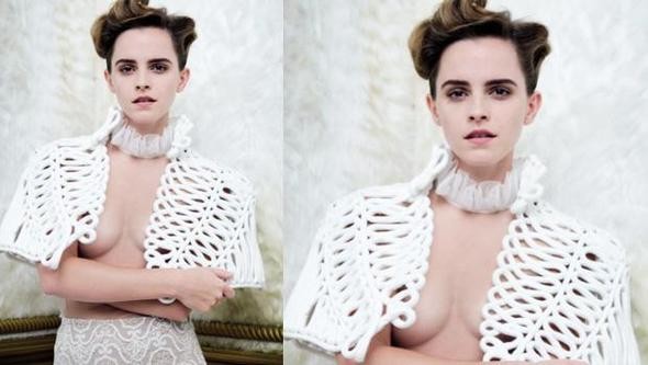 Emma Watson'ın olay pozları - Resim: 1