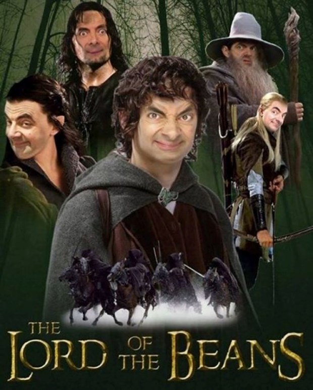 İşte Photoshop'la yüzlerce filme konu olan Mr. Bean'ın kareleri - Resim: 1