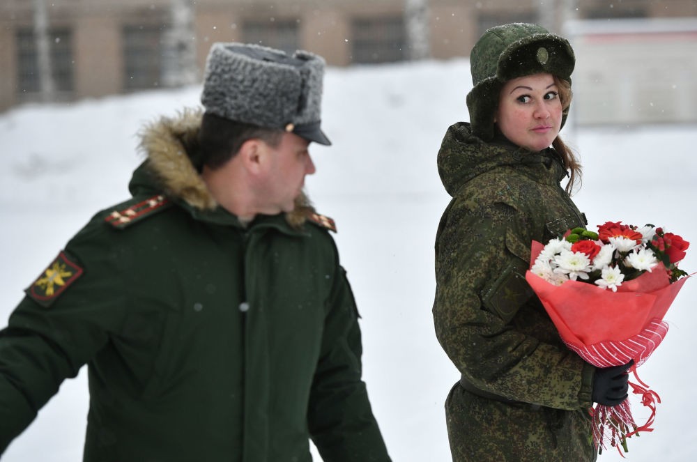 Rus ordusunun kadın askerleri - Resim: 4