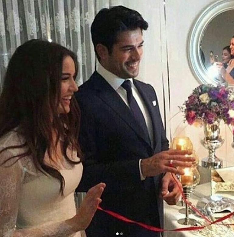 Fahriye Evcen ve Burak Özçivit nişan töreni - Resim: 2