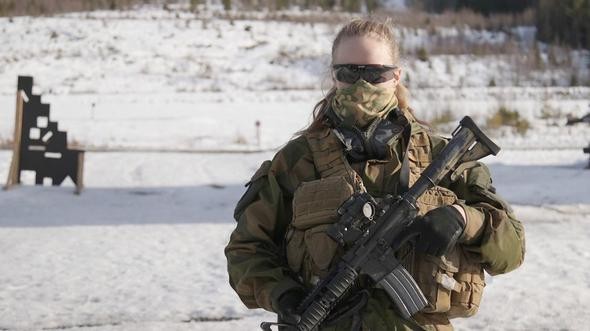 Norveç'in güçlü kadın askerleri - Resim: 3