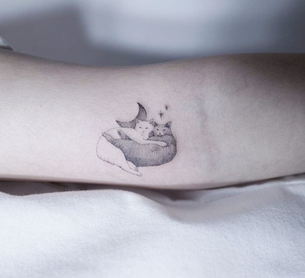 Bu kedi dövmelere aşık olacaksınız - Resim: 3