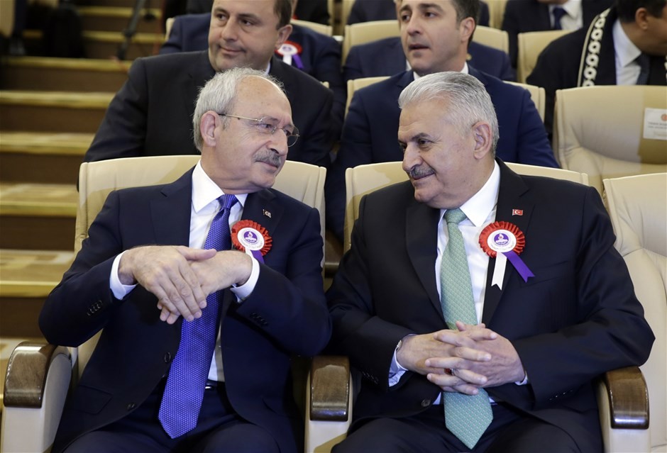 Başbakan ve Kılıçdaroğlu'ndan samimi görüntüler - Resim: 3