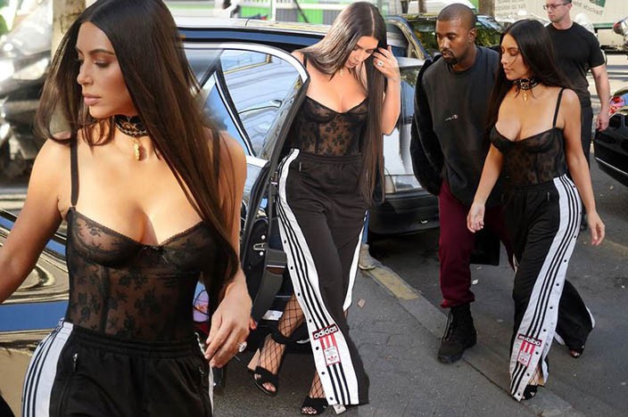 Kim Kardashian'ın aşırı rüküş halleri - Resim: 4