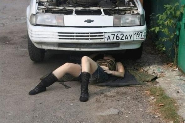 Rus kızın tamir tutkusu - Resim: 1