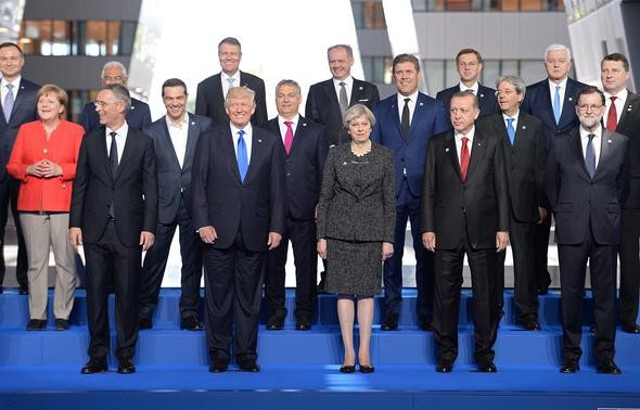 NATO liderleri Brüksel'de! Dikkat çeken kareler... - Resim: 3