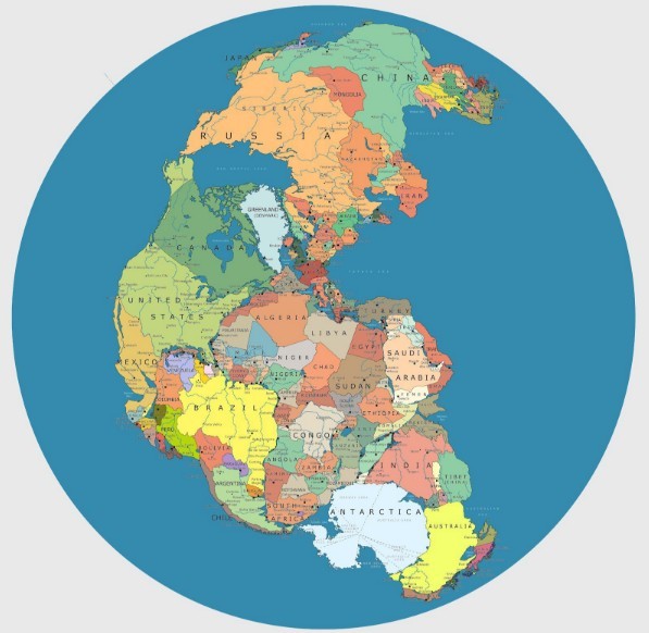 300 milyon yıl önce Türkiye'nin dünya haritasındaki yeri! - Resim: 1